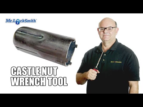 Castle Nut Wrench Locksmith Tool - Mr. Locksmith™ Video (c) by Mr. Locksmith