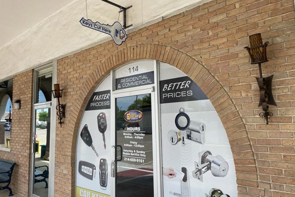 Best Locksmith Dallas New Location Store Front